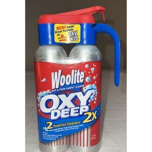 Woolite Oxy Deep 2 Powerful Cleaners 2X Spot & Stain Carpet Cleaner 14 Oz